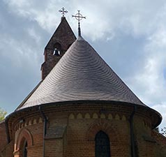 All saints apsel roof